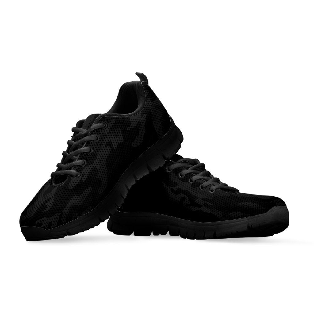 Dark Grey Camouflage Sneakers