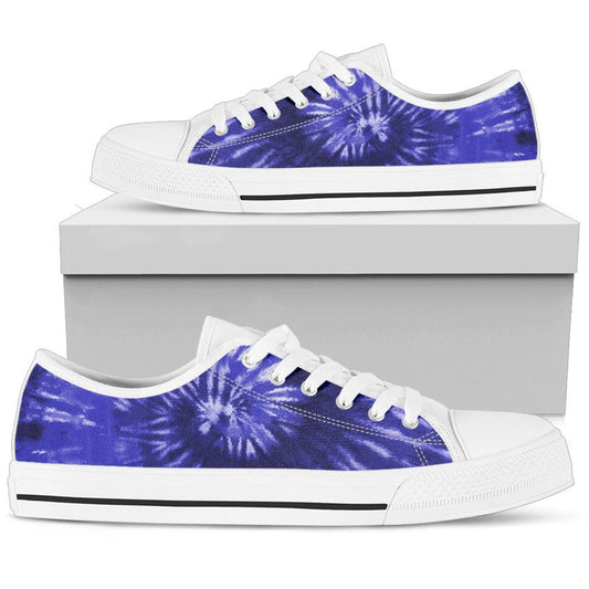 Purple Tie Dye Shoes