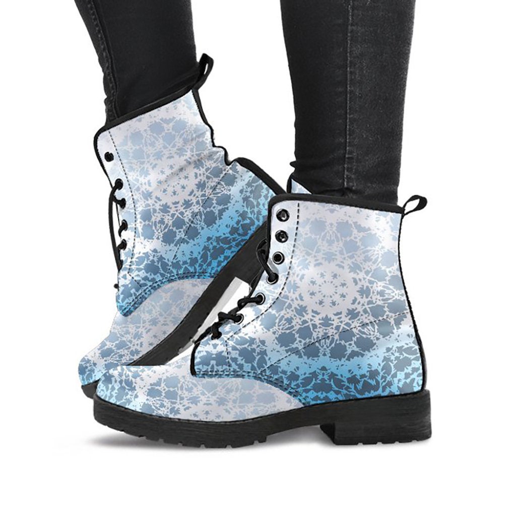 Pink Pastel Mandala Womens Boots