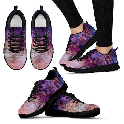 Pink & Purple Abstract Dream Catcher Sneakers