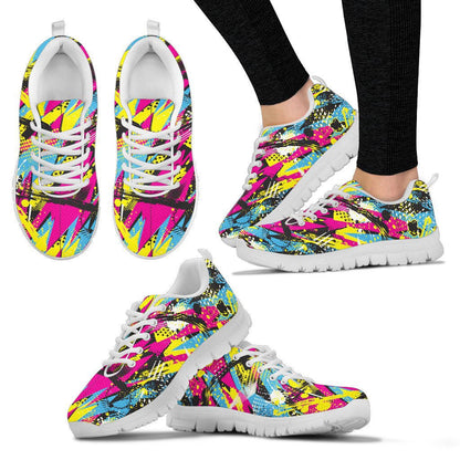 Colorful Abstract Art Sneakers