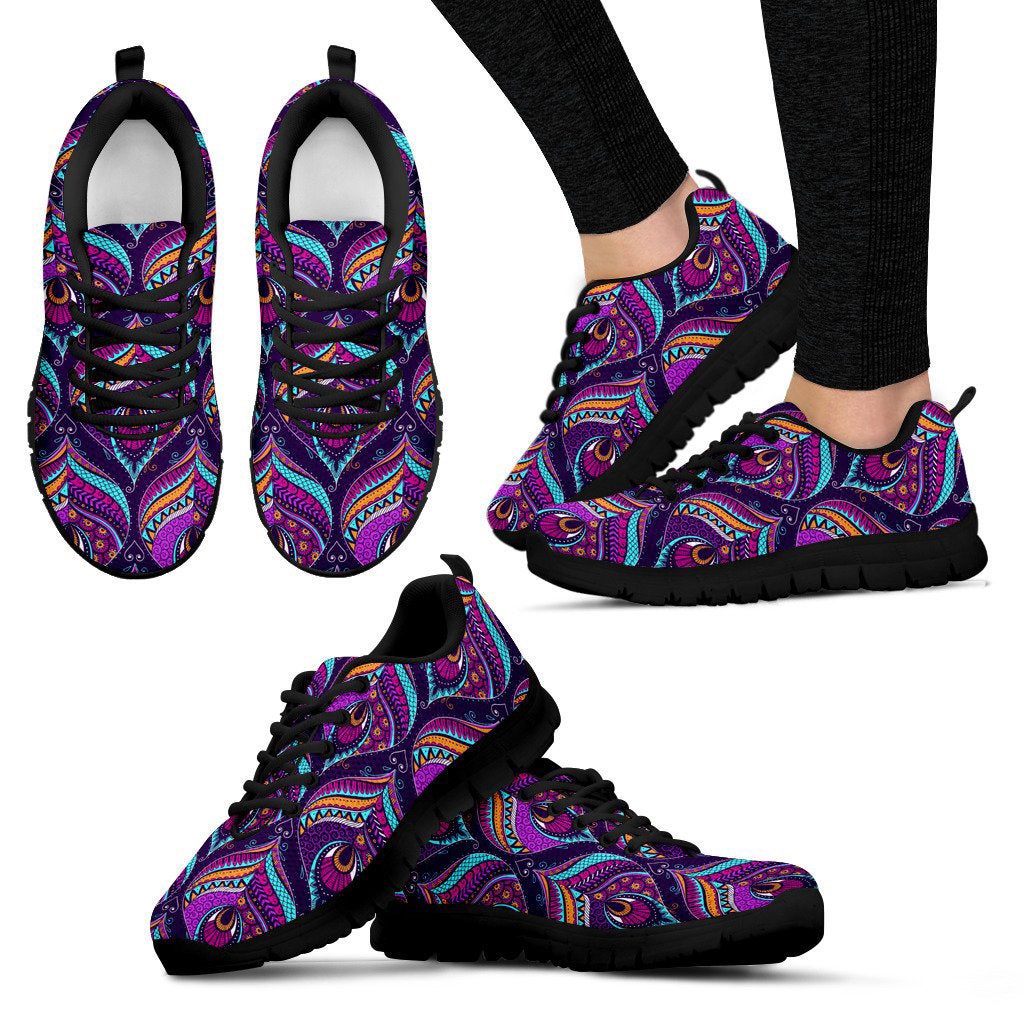 Purple Decor Sneakers