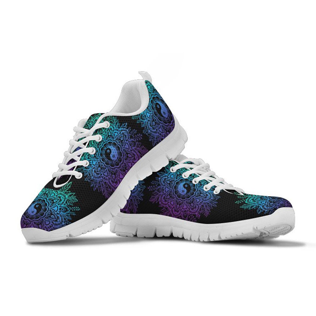 Yin Yang Mandala Sneakers