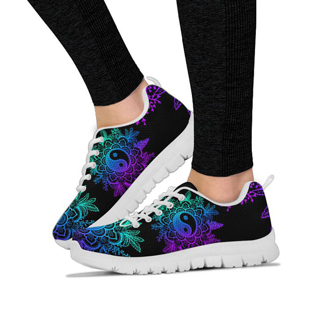 Yin Yang Mandala Sneakers