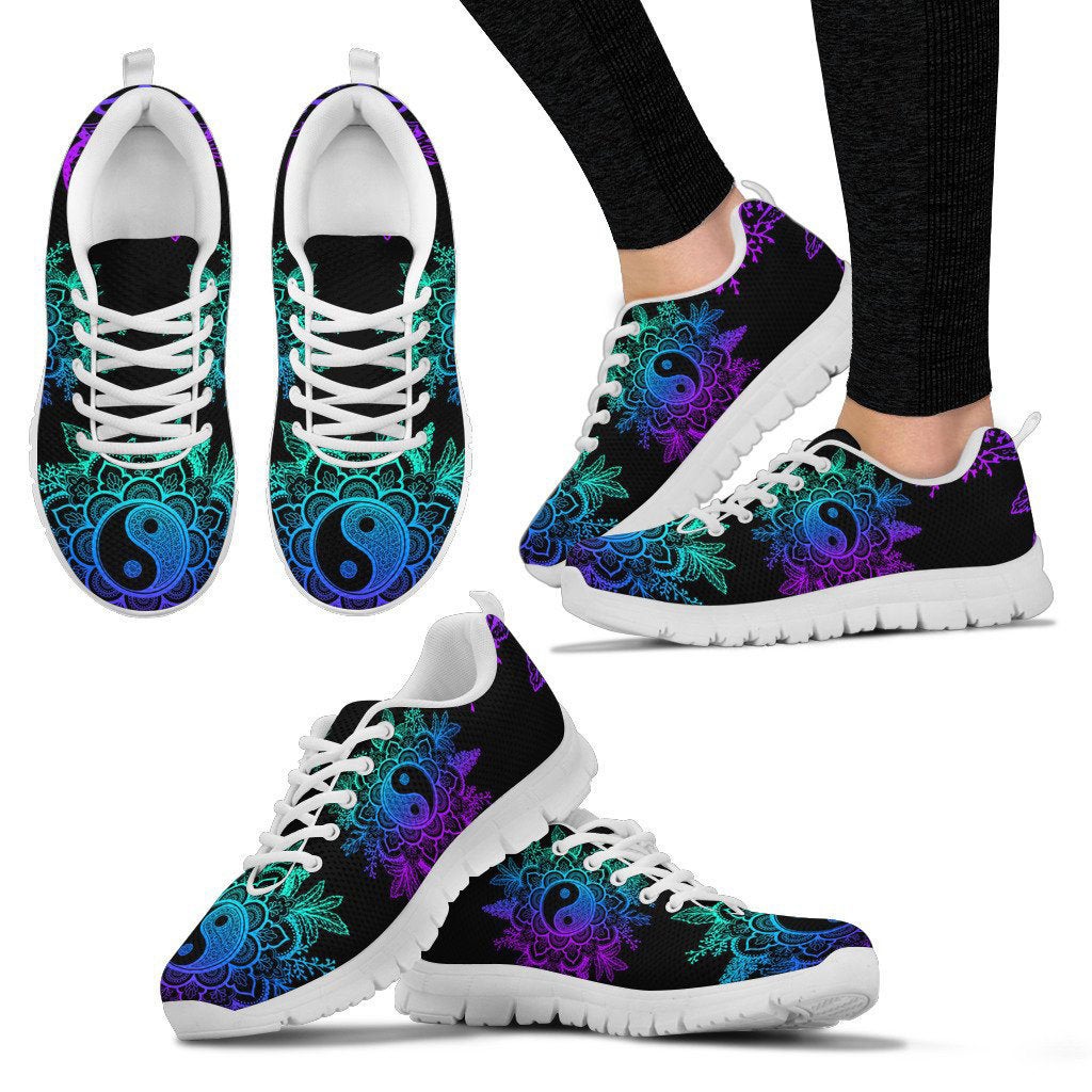 Yin Yang Mandala Sneakers