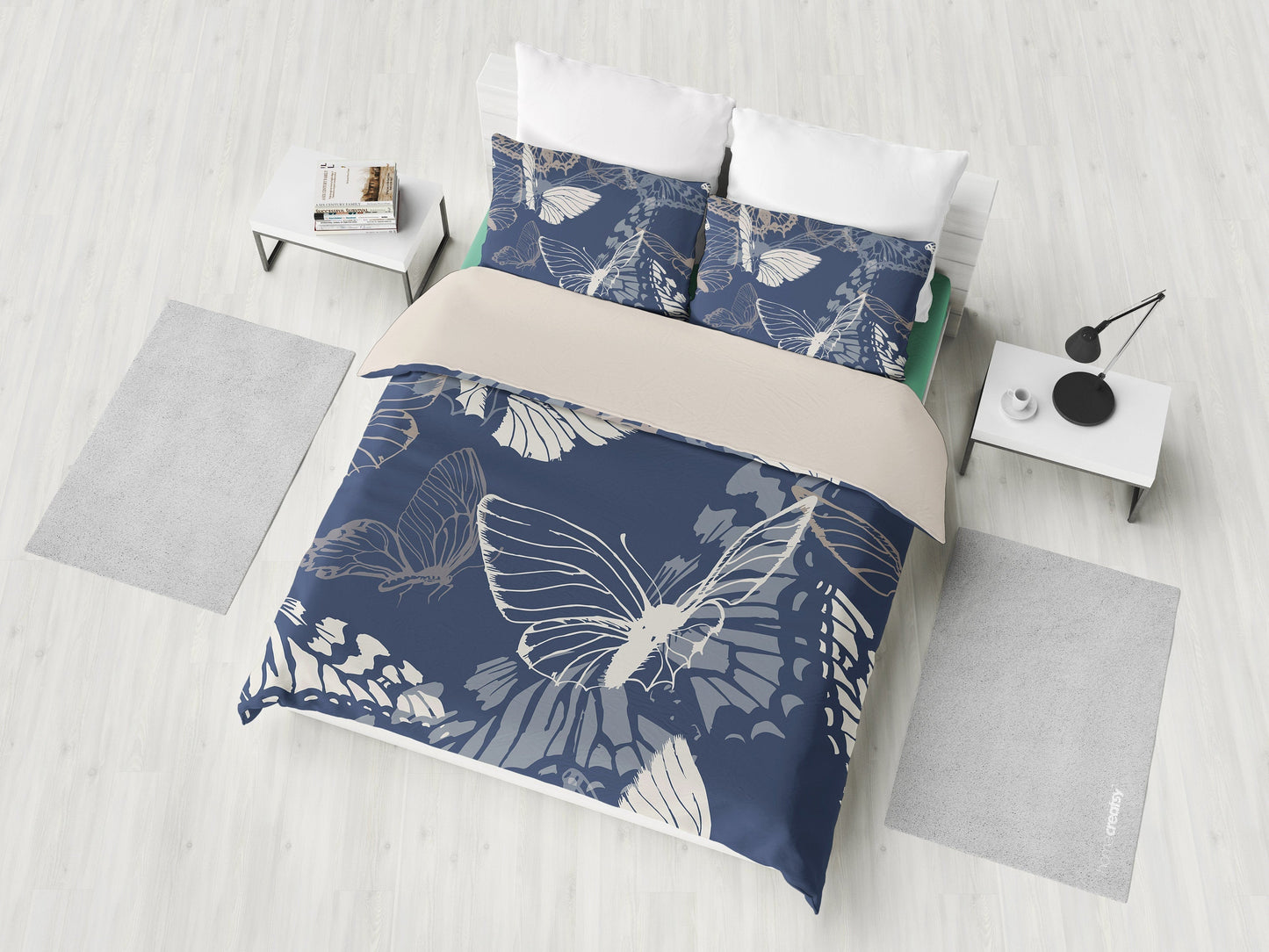Abstract Butterflies Bedding Set