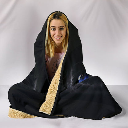 Black Panther Hooded Blanket