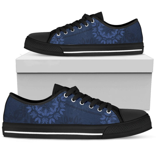 Navy Blue Mandalas Shoes