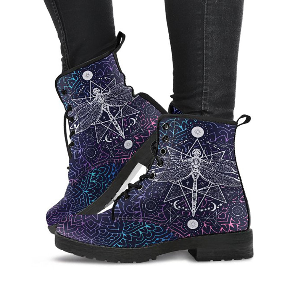 Dragonfly Mandala Printed Boots product image