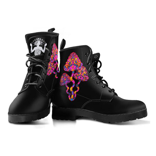 Magic Mushrooms Womens Boots
