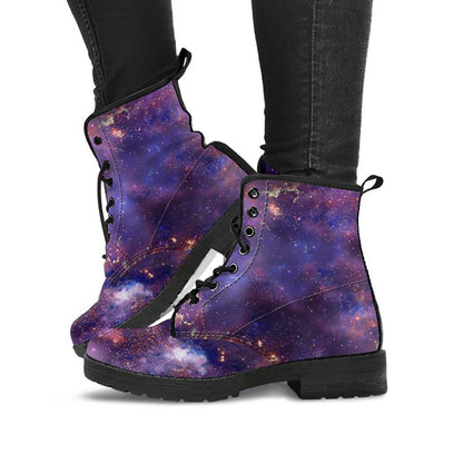 Purple Galaxy Printed Boots product image