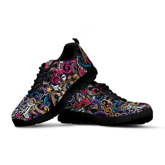 Colorful Funky Musical Sneakers