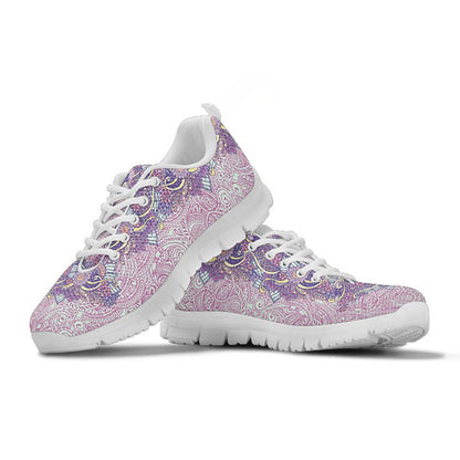 Pink & Purple Henna Decor Sneakers