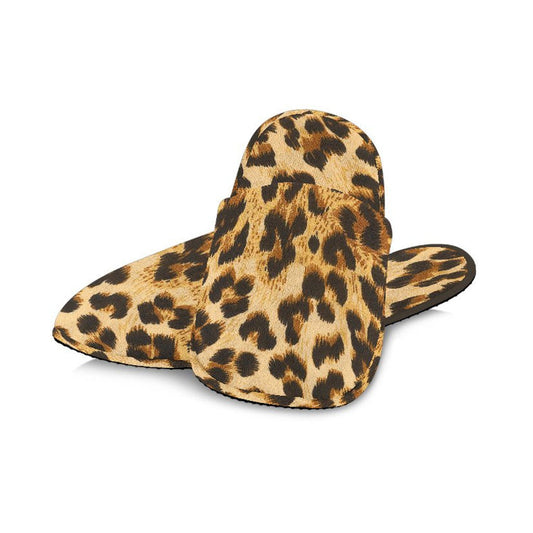 Leopard Print Slippers