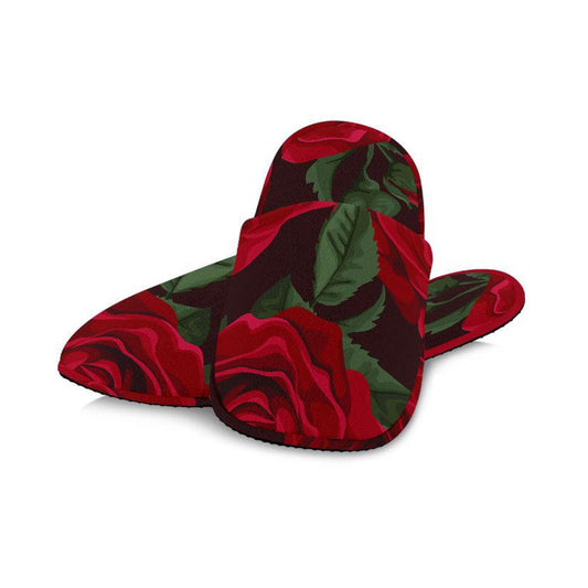 Red Roses Slippers