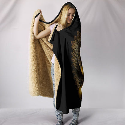 Buddha Statue Hooded Blanket