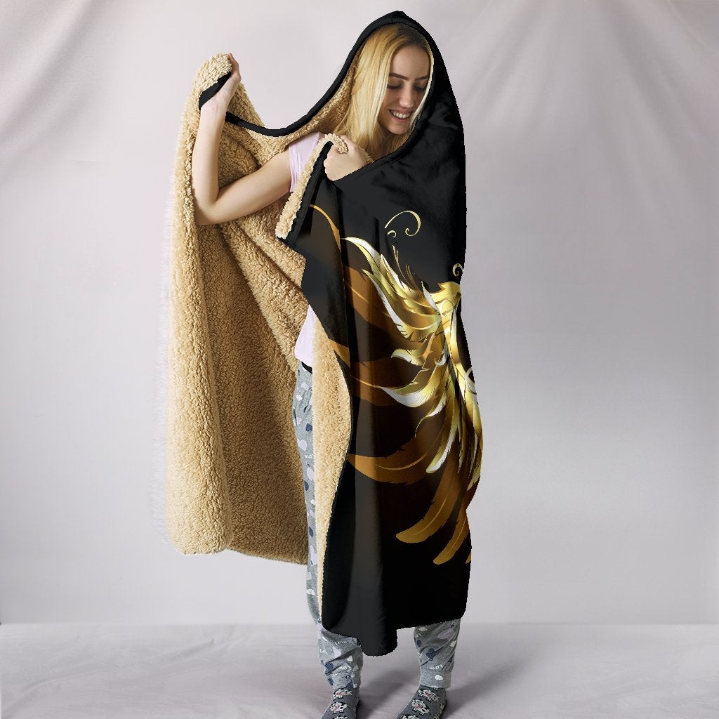Wings Hooded Blanket