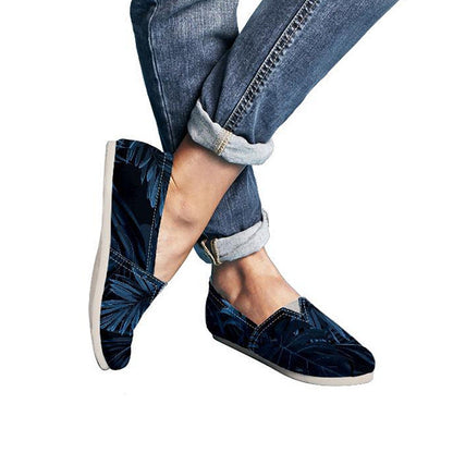 Dark Leaves Casual Shoes