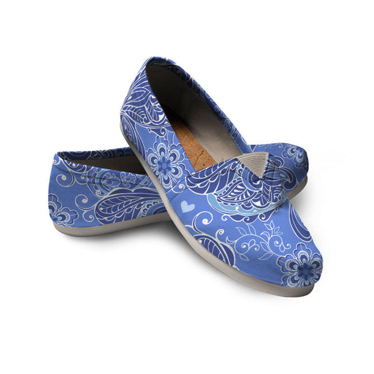 Purple Butterflies Decor Casual Shoes