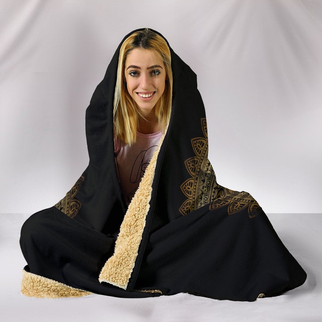 Buddha Statue Hooded Blanket