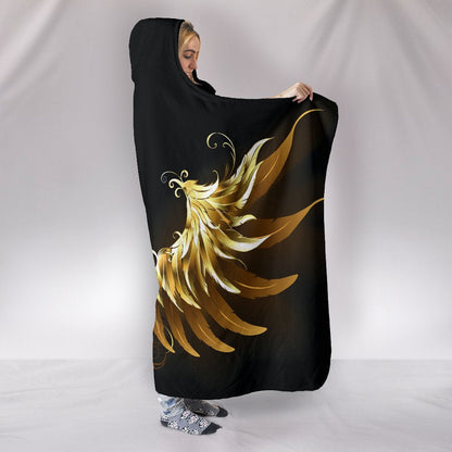 Wings Hooded Blanket