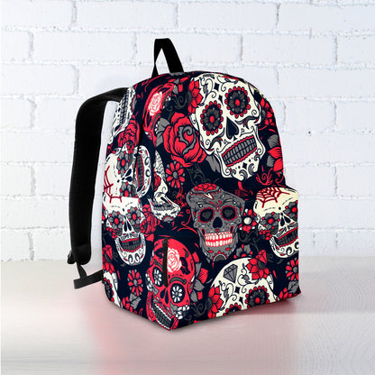Sugar Skulls & Roses Backpack