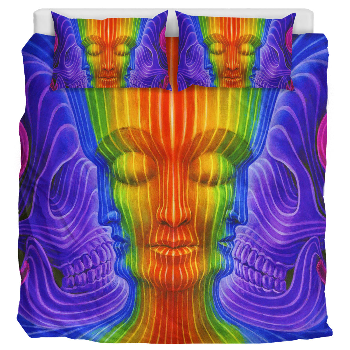 Optical Illusion Printed Bedding Set