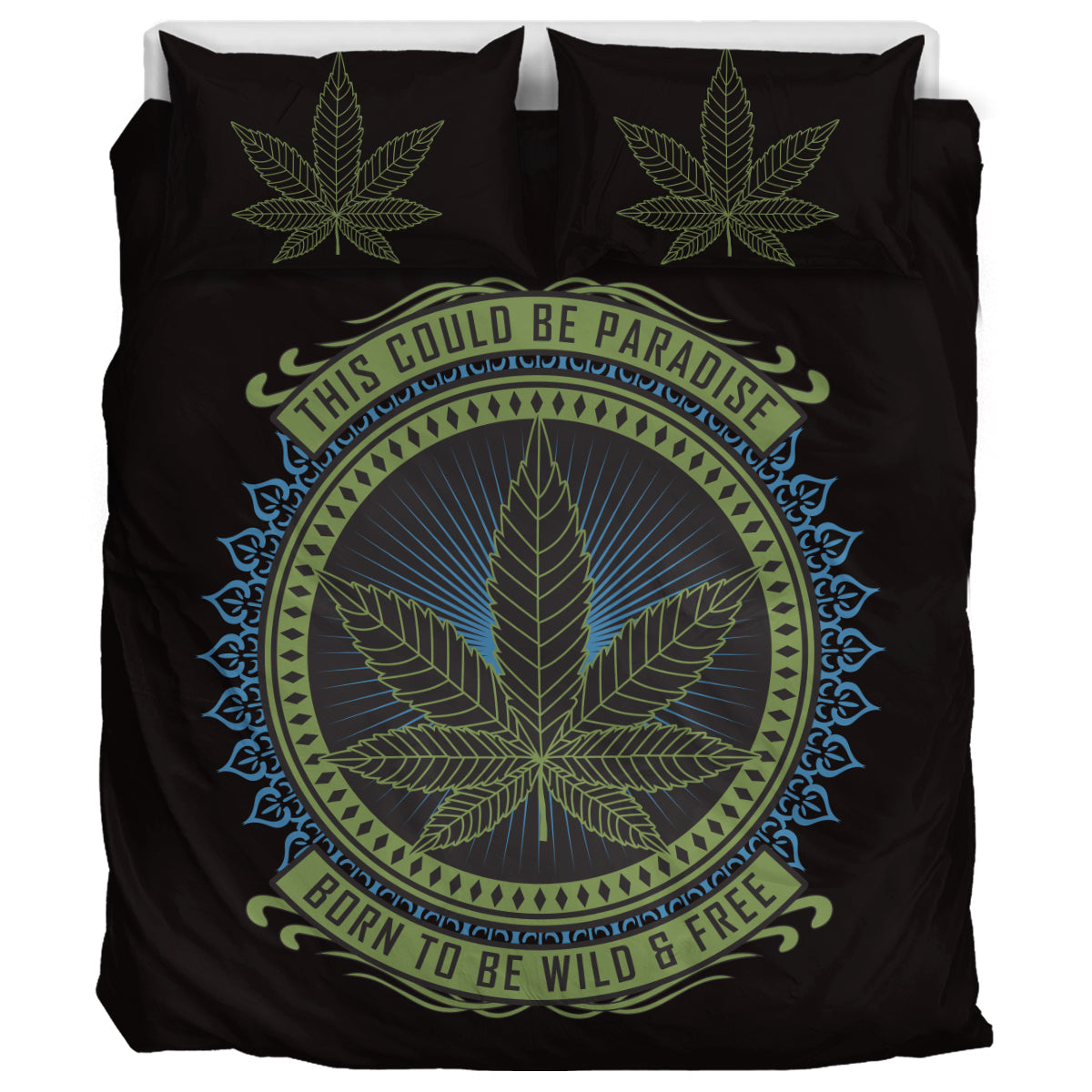 Weed Paradise - Bedding Set