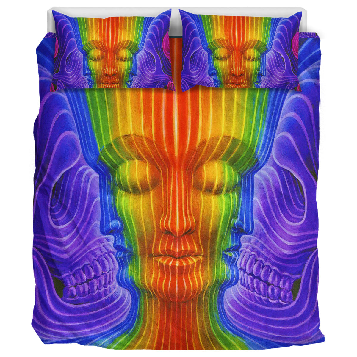 Optical Illusion Printed Bedding Set