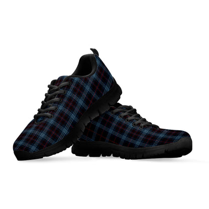 Blue Plaid Sneakers