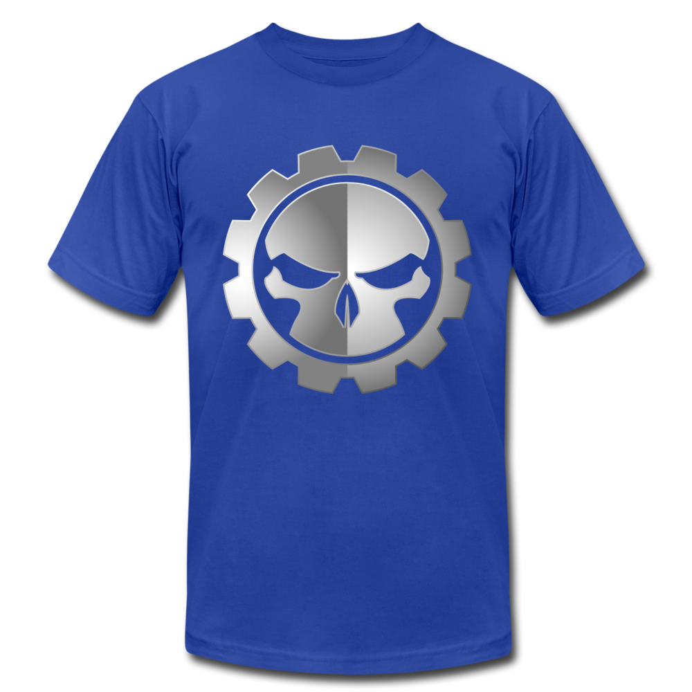 Skull Gear T-Shirt - royal blue