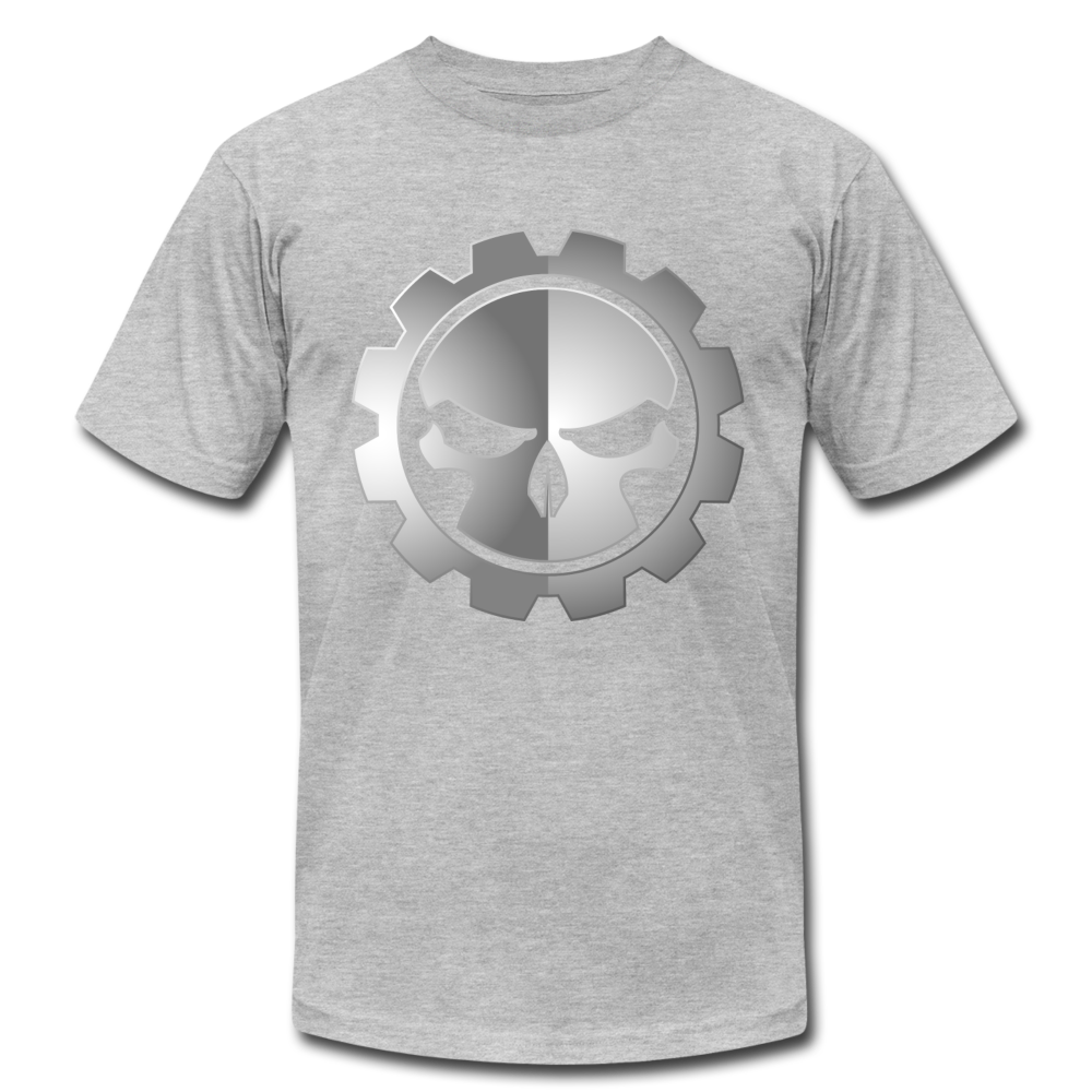 Skull Gear T-Shirt - heather gray