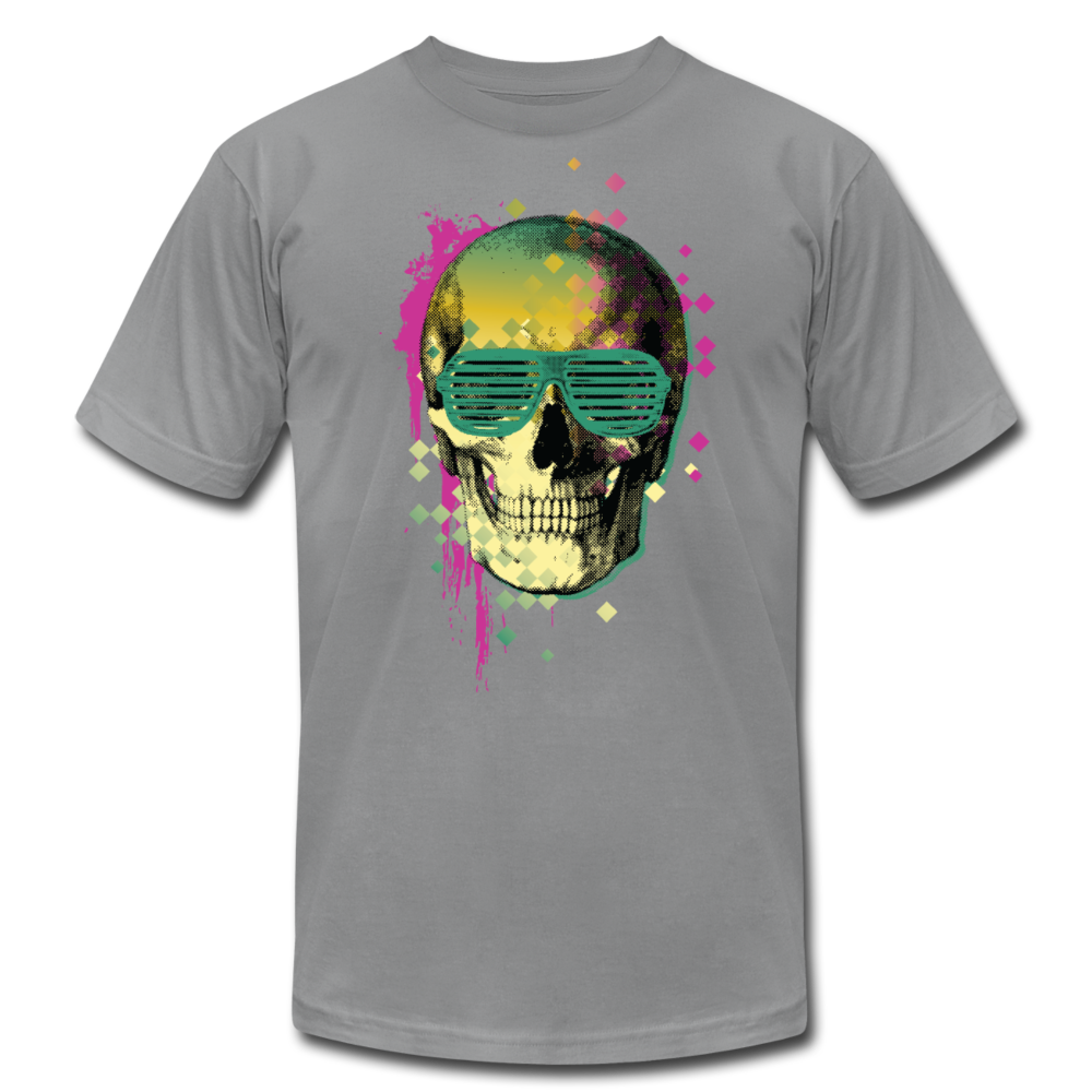 Skull Glasses T-Shirt - slate