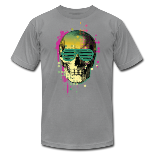 Skull Glasses T-Shirt - slate