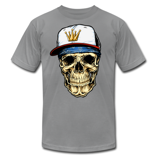 Hip Hop Skull T-Shirt - slate