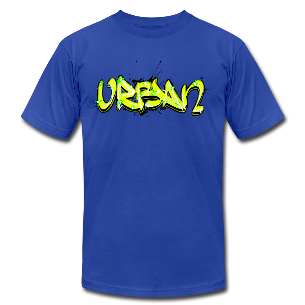 Urban Graffiti T-Shirt - royal blue