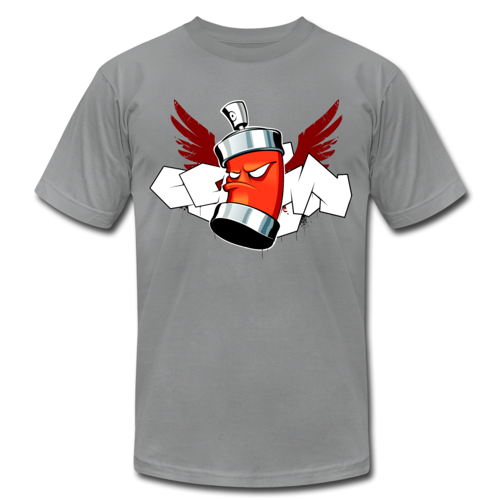 Hip Hop Spray Can T-Shirt - slate