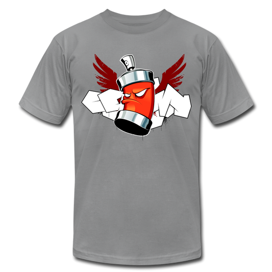 Hip Hop Spray Can T-Shirt - slate