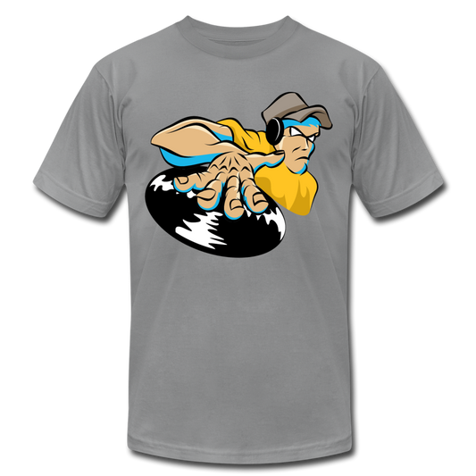 Hip Hop DJ Mixing T-Shirt - slate