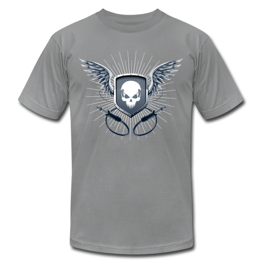 Skull Wings T-Shirt - slate