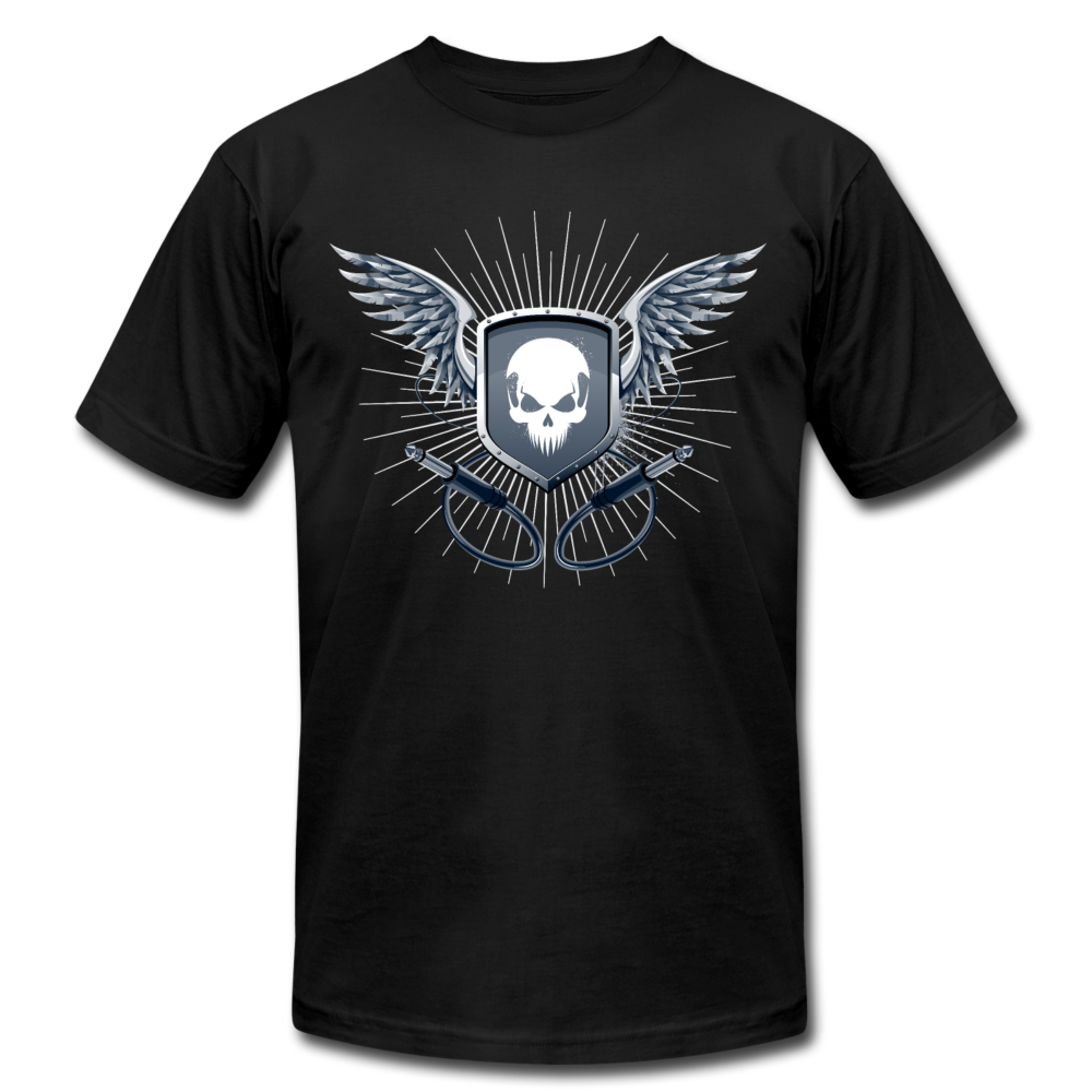 Skull Wings T-Shirt - black