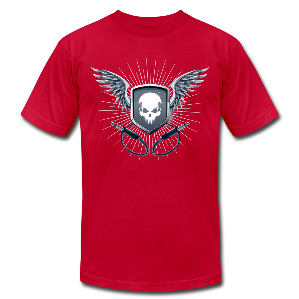 Skull Wings T-Shirt - red