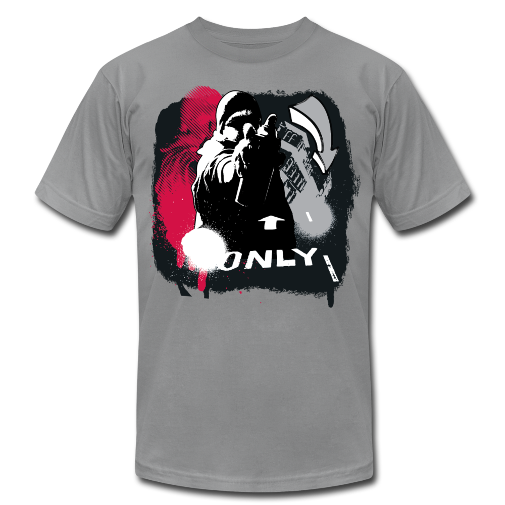 Abstract Graffiti Artist T-Shirt - slate