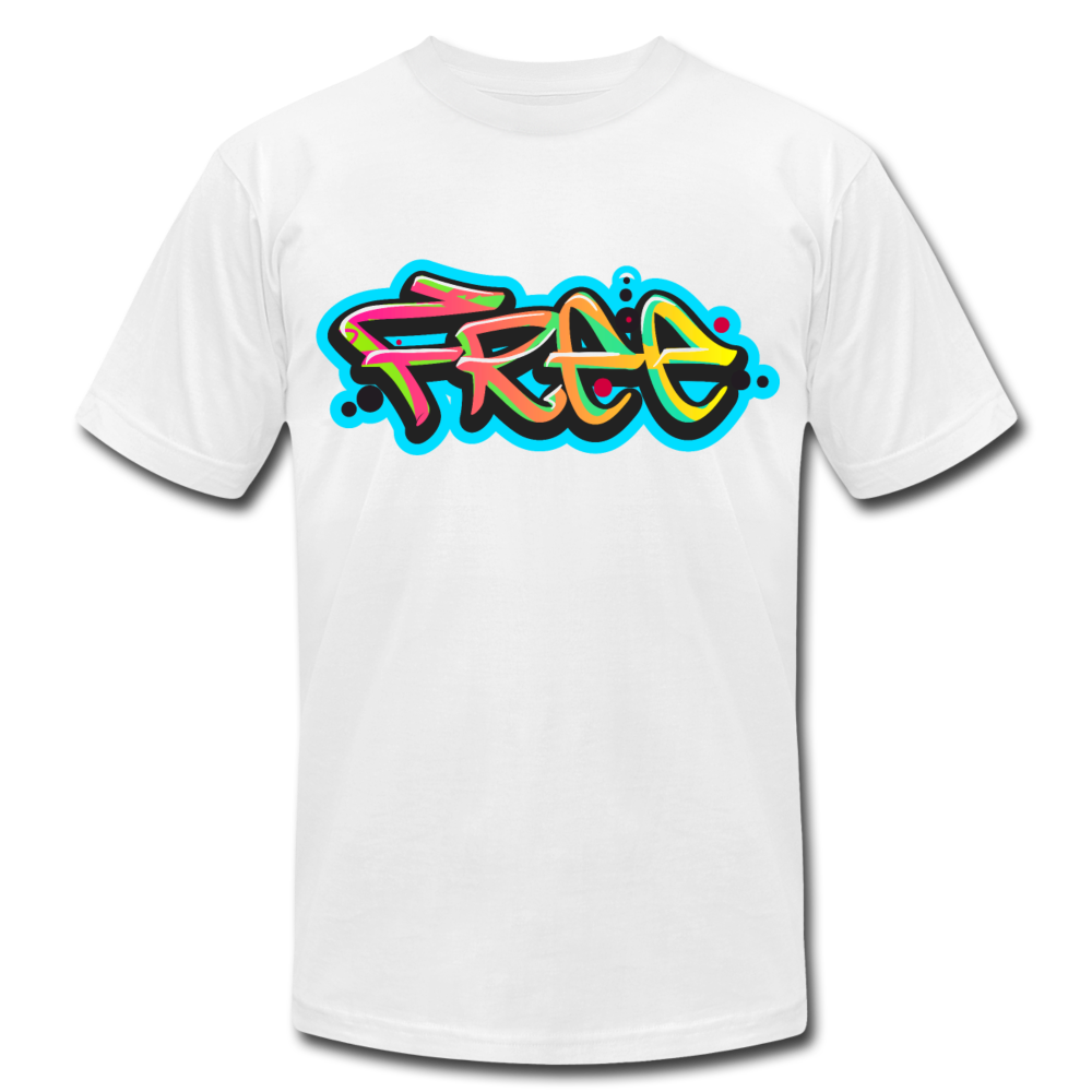 Free Graffiti T-Shirt - white
