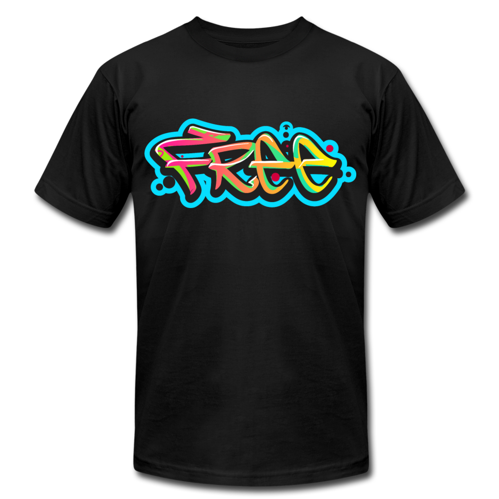 Free Graffiti T-Shirt - black