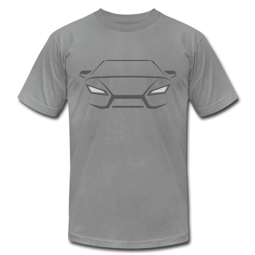 Racing Car Outline T-Shirt - slate