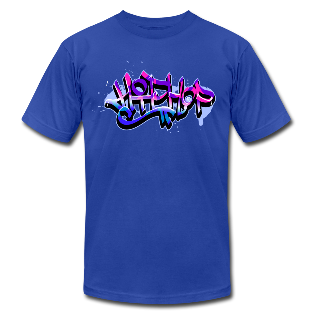 Hip Hop Graffiti T-Shirt - royal blue