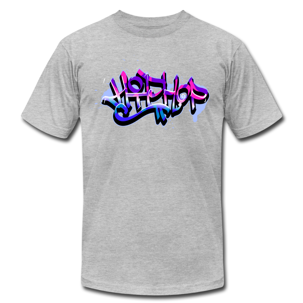 Hip Hop Graffiti T-Shirt - heather gray