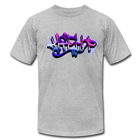 Hip Hop Graffiti T-Shirt - heather gray