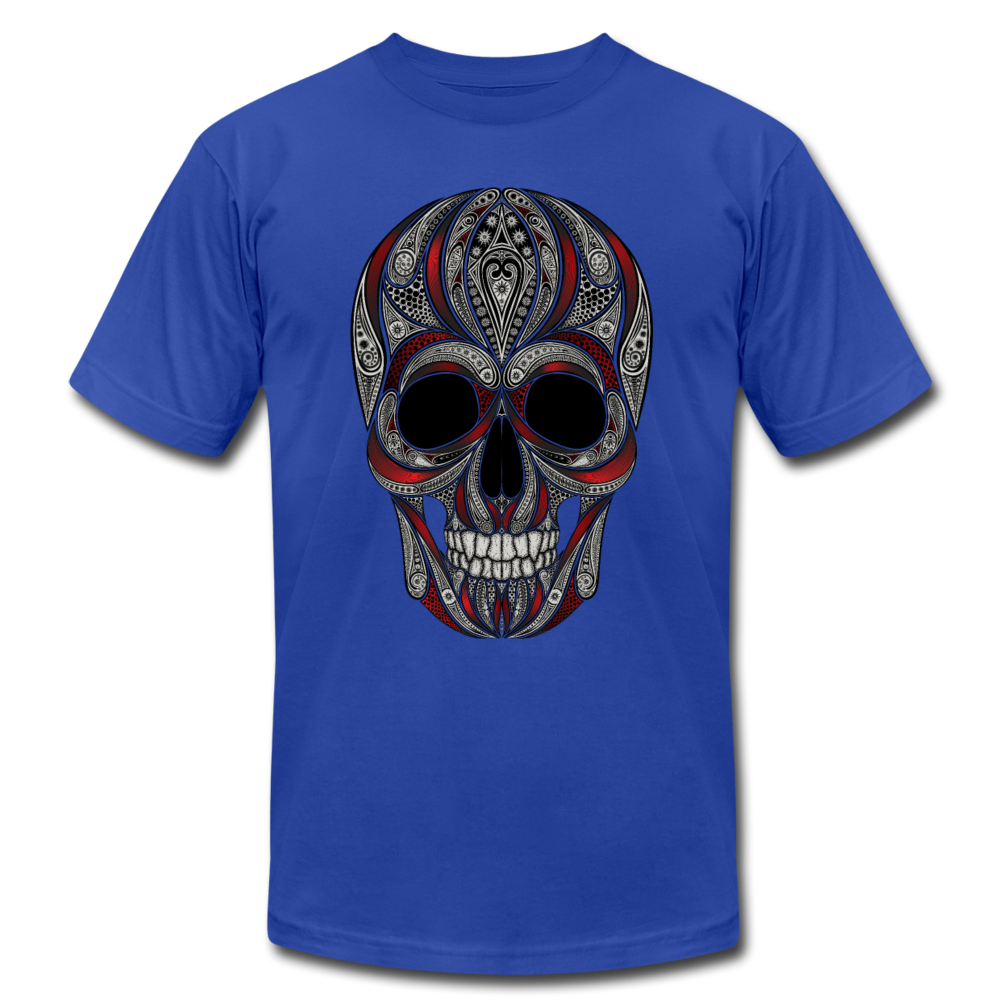 Sugar Skull T-Shirt - royal blue